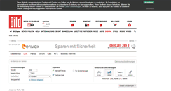Desktop Screenshot of dsl-vergleich.bild.de